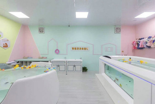 星子亚克力婴儿儿童游泳池母婴卖场店配套水育项目